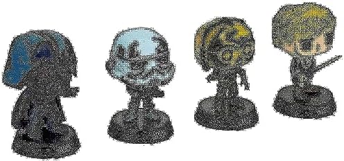 Funko Star Wars Pack 4 Figurines POP Movies Vinyl Retro Series 9 cm