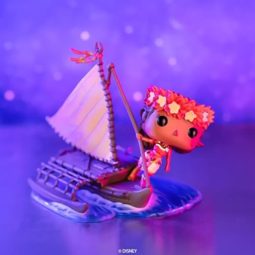 Funko POP Ride Super Deluxe Disney 100 - Moana on Sailboat - Collectable Vinyl Figure