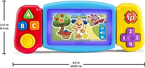 Fisher-Price Laugh Learn Baby Toddler Toy Twist Learn Gamer Pretend Video Game with