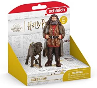 Schleich Wizarding World of Harry Potter 2-Piece Set with Hagrid Fang Figurines for Ages 6