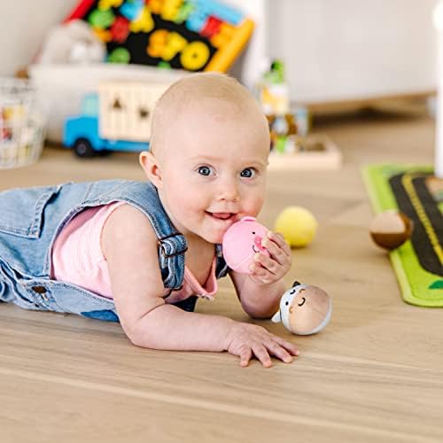 Melissa & Doug Melissa Doug Rollables Safari and Farm Friends Infant and Toddler Toy