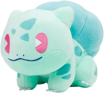 Pokemon Center Original 512 Inch Plush Saiko Soda Refresh Bulbasaur
