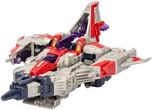 Transformers Legacy United Voyager Class Cybertron Universe Starscream 7-inch Converting