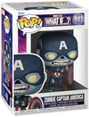 Funko Pop Marvel What If - Zombie Captain America Vinyl Bobblehead - Marvel What If - Collectable Vinyl Figure