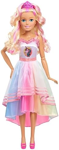 Barbie 28-inch Best Fashion Friend Unicorn Party Doll