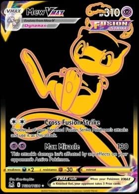 Pokemon - Mew VMax - TG30 - Trainer Gallery - Lost Origin - Full Art - Black Gold Holo
