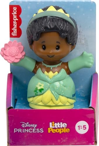 Fisher-Price Disney Princess Tiana Little People Single Character Figure Toddler Toy for
