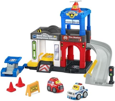 VTech Go Go Smart Wheels Save The Day Response Center Playset