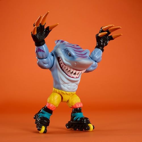Mattel Street Sharks Action Figure with Bite Skate Motion Skreek Toy Inspired by 90s TV