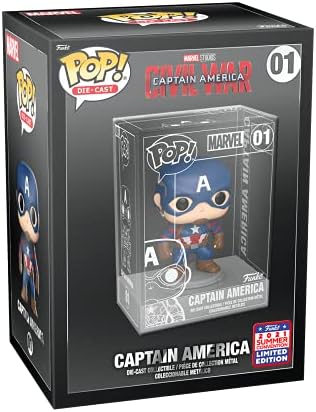 Funko POP Marvel Die-Cast Captain America 01