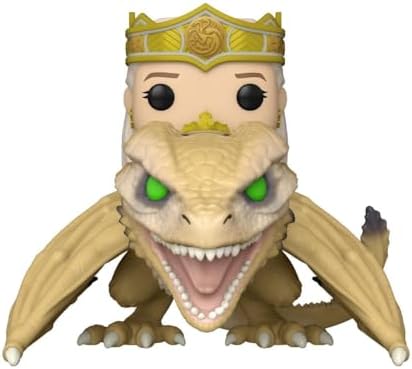 Funko POP Rides Deluxe House of The Dragon - Princess Rhaenyra with Syrax - Collectable Vinyl Figure