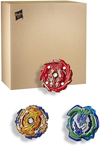 Beyblade Burst Rise Hypersphere Battle Heroes 3-Pack - Ace Dragon D5 Rudr R5 Viper Hydrax