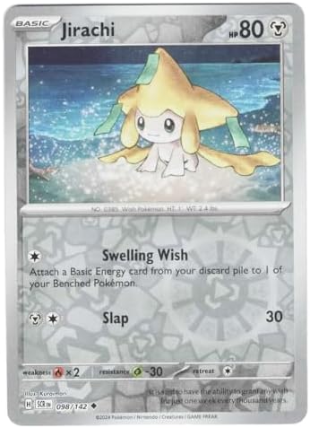 Pokemon - Jirachi 098142 - Stellar Crown Reverse Foil - Single Card