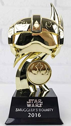 Funko Star Wars Rebel Pilot Boss Trophy 2016 Smuggler's Bounty Gold Figurine