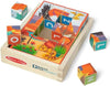 Melissa & Doug Melissa Doug National Parks Alphabet Animals 24-Piece Cube Puzzle