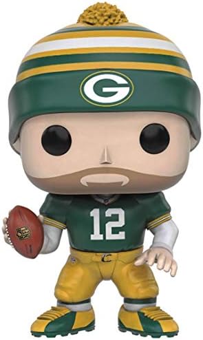 Funko POP Football Packers - Wave 3 Aaron Rodgers Funko Vinyl Figure Bundled with