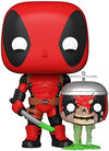 Funko Pop Marvel Zombies - Deadpool with Headpool 667