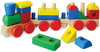Melissa & Doug Melissa Doug Wooden Stacking Train Learning Toy Vehicle