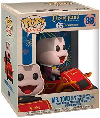 Funko Pop Ride Disney 65th - Mr. Toad in Car Red 6 inches