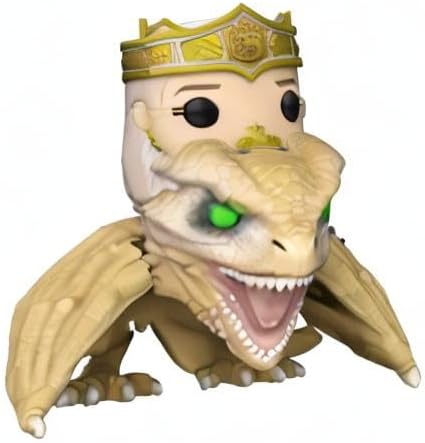 Funko POP Rides Deluxe House of The Dragon - Princess Rhaenyra with Syrax - Collectable Vinyl Figure
