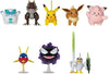 Pokemon Battle Figure 8 Pack - Six 2-Inch and Two 3-Inch Battle Figures Including Pikachu
