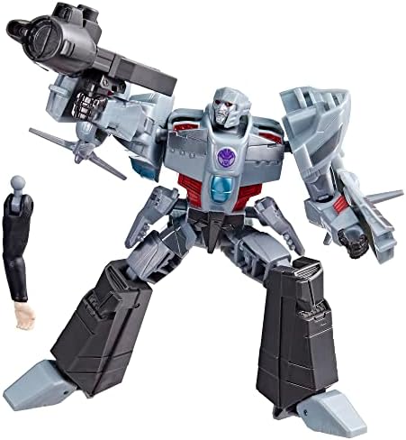 Transformers EarthSpark Megatron Class Deluxe 12.5 cm Action Figure Robot Toy for Ages 6