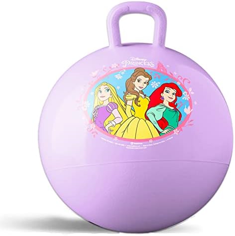 Disney Princess Hopper Ball for - 15 Inch Princess Bouncy Ball with Handle Plus and More