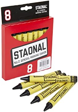 Crayola Bulk Extra Large Marking Crayons Black 8 Count 52-0002-2-051