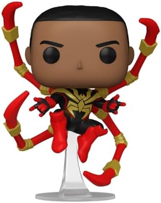 Funko POP Marvel Spider-Man Comics - Miles Morales Iron Spider - 16 Odds for Rare Chase Variant - Marvel Comics - Collectable Vinyl Figure