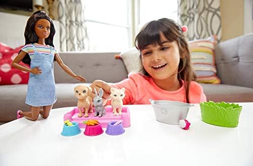 Barbie Play 'n Wash Pets Playset