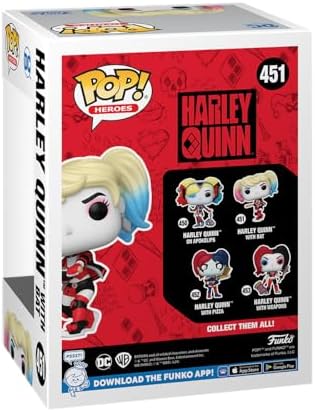 Funko POP Heroes DC - Harley Quinn with Bat - DC Comics - Collectable Vinyl Figure