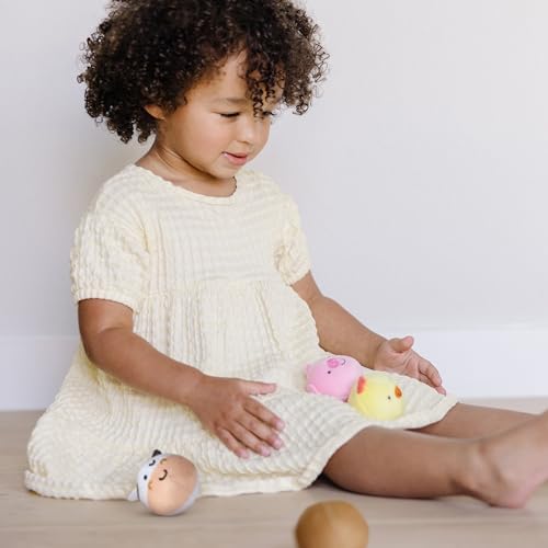 Melissa & Doug Melissa Doug Rollables Farm Friends Infant and Toddler Toy 4 Pieces 4 soft