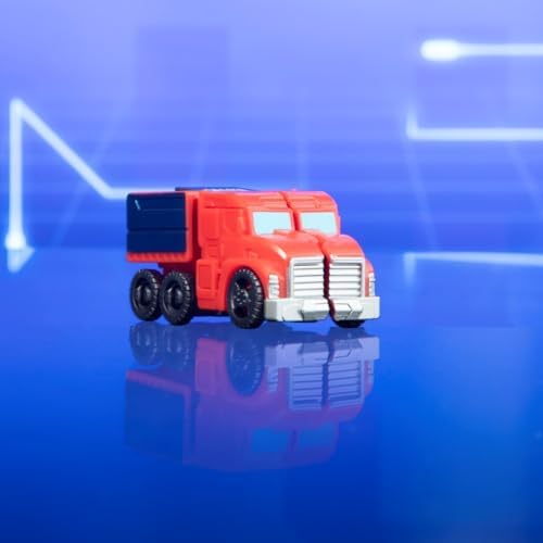 Transformers EarthSpark Tacticon Optimus Prime Figure 6 cm Robot Toy for Age 6