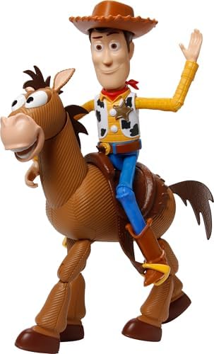 Mattel Disney Pixar Toy Story 4 Movie Set of 2 Action Figures Pack Includes with Woody