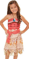 Disney Princess Moana Dress Sing Shimmer Musical Outfit Sing-A-Long to How Far I'll Go