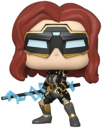 Funko Pop Marvel Avengers Game - Black Widow Stark Tech Suit Styles May Vary Multicolor