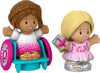 Fisher-Price Little People Toddler Barbie Party Figure Set with 2 Characters for