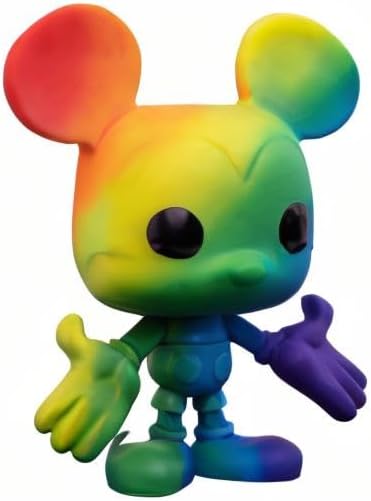 Funko POP Disney Pride - Mickey Mouse Rainbow 3.75 inches Multicolor