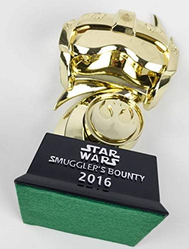 Funko Star Wars Rebel Pilot Boss Trophy 2016 Smuggler's Bounty Gold Figurine