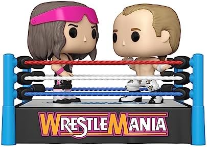 Funko Pop Moments WWE - Bret Hart Hit Man Hart and Shawn Michaels - Collectable Vinyl Figure