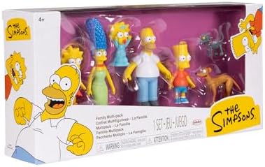 Disney The Simpsons Action Figures Family Multi-Pack 2.5 Scale Figures Includes Homer