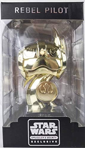 Funko Star Wars Rebel Pilot Boss Trophy 2016 Smuggler's Bounty Gold Figurine
