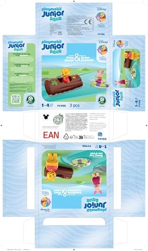 PLAYMOBIL Junior Disney Winnie The Pooh's Piglet's Water Adventure