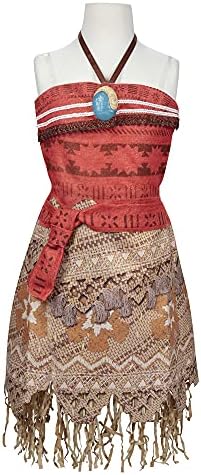 Disney Princess Moana Dress Sing Shimmer Musical Outfit Sing-A-Long to How Far I'll Go