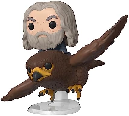 Funko 40869 POP Rides Lord of The Rings-Gwaihir with Gandalf Hobbit Figure Multicolour
