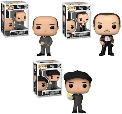 Funko The Godfather Part II Pop Complete Set 3 OS