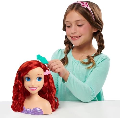 Just Play Disney Princess Small Styling Head - Ariel 8L Packaging