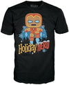 Funko Pop Boxed Tee Marvel Holiday - Gingerbread Iron Man - M