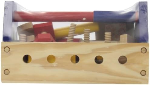 Melissa & Doug Melissa Doug Take-Along Tool Kit Wooden Toy Set 1 Scratch Art Mini-Pad