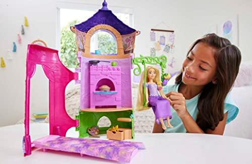 Mattel Disney Princess Rapunzel Tower Doll House Playset
